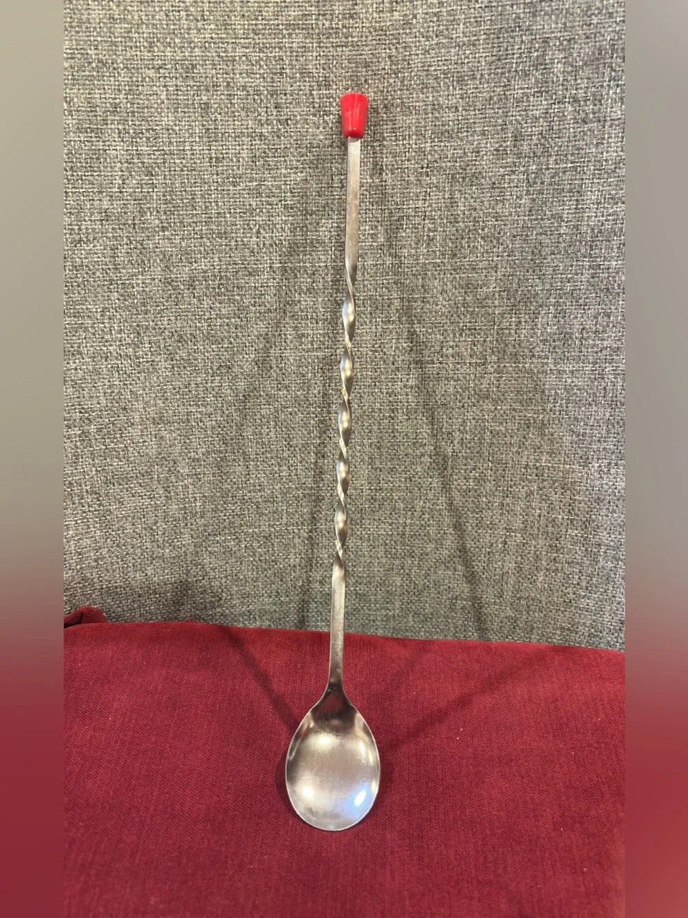 Never Use Twist Bar Spoon Stainless Steel Cocktail Mixing- 11”